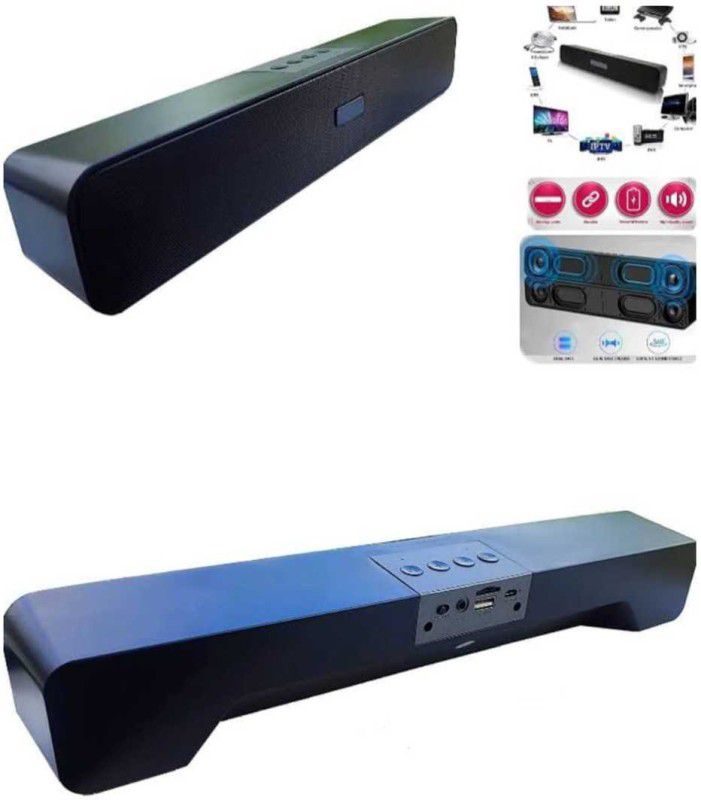 BUY THE BEST Combo Sound bar 20 W Bluetooth Soundbar  (Black, 4.1 Channel)