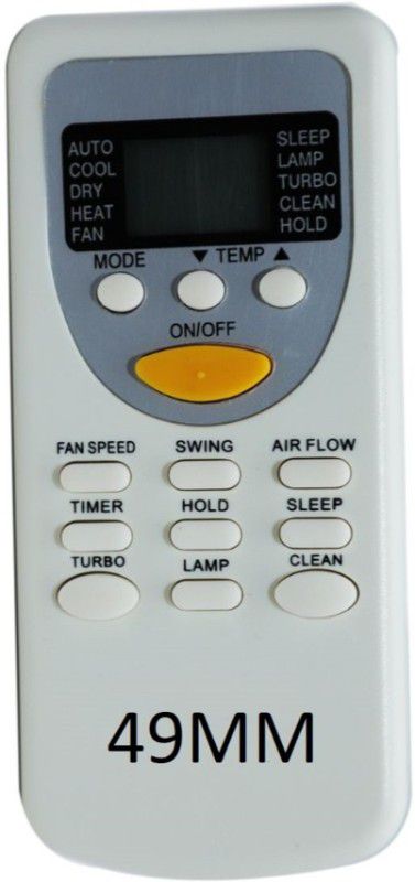 Upix SH-MM49 AC Remote Compatible for Micromax AC (EXACTLY SAME REMOTE WILL ONLY WORK) Remote Controller  (White)