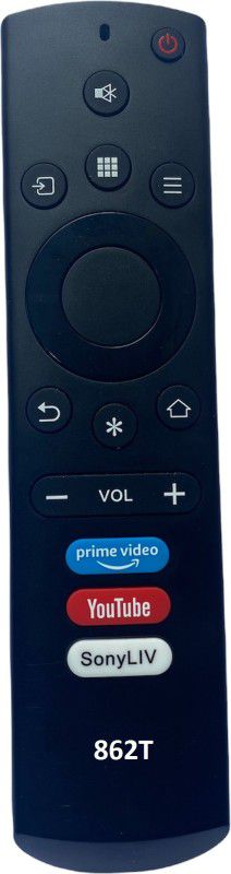Upix SH-862 Smart TV (No Voice) Remote Compatible for Thomson Smart TV LCD/LED (No Voice) (EXACTLY SAME REMOTE WILL ONLY WORK) Remote Controller  (Black)