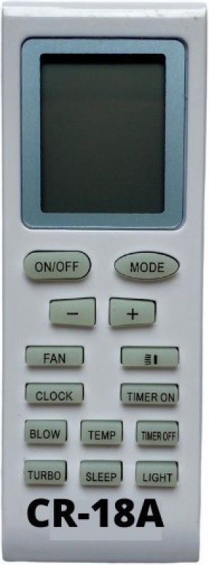 Upix SH-CR18A AC Remote Compatible for Cruise AC (EXACTLY SAME REMOTE WILL ONLY WORK) Remote Controller  (White)