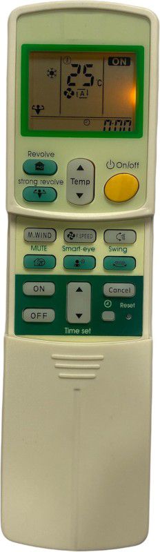 Upix SH-LT59 (with Backlight) AC Remote Compatible for Daikin AC (EXACTLY SAME REMOTE WILL ONLY WORK) Remote Controller  (White)