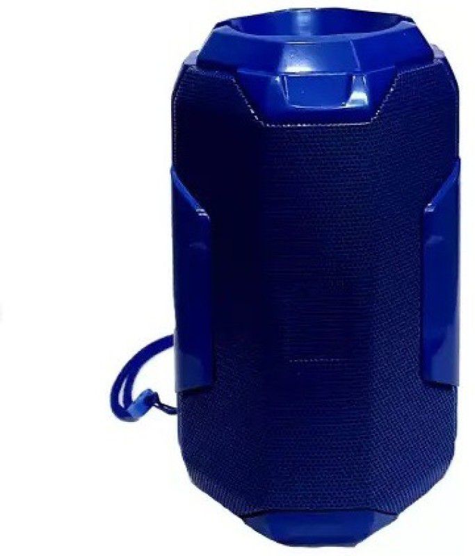 DHAN GRD 106 Wireless, High Bass Sound Quality with LED Torch Light (blue) 5 W Bluetooth Speaker  (Blue, Stereo Channel)