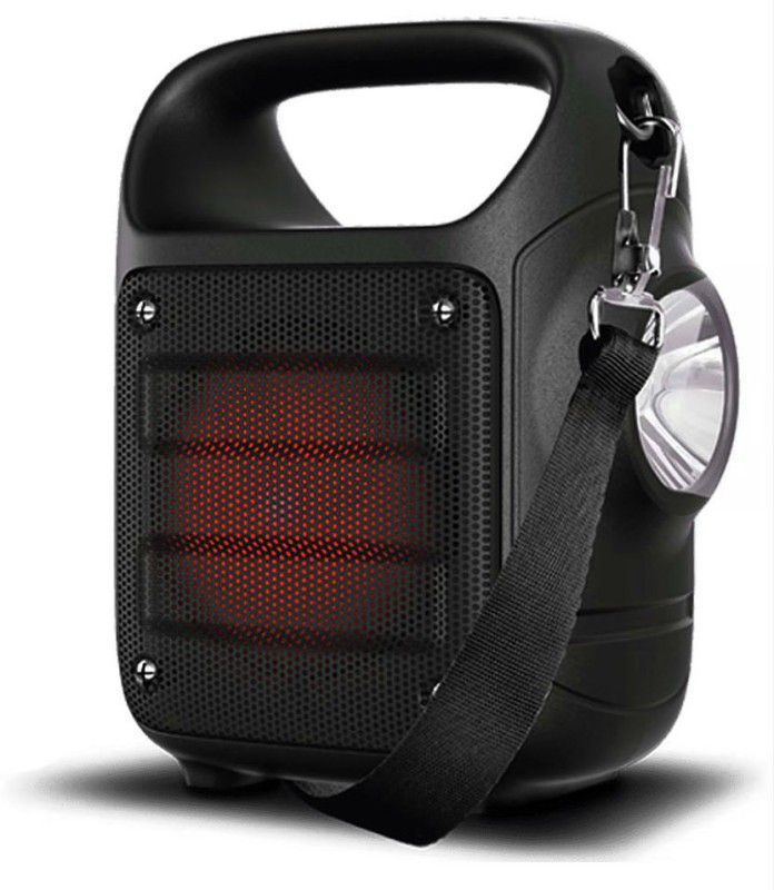 Techobucks Latest Wireless Outdoor Bluetooth Speakers With RGB Disco Lighting Hanging strap 10 W Bluetooth Home Theatre  (Black, Stereo Channel)