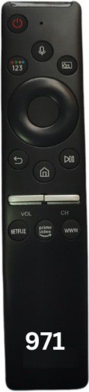 Upix SH-971 LCD/LED Smart 4K UHD TV Remote Compatible for Samsung Smart TV UHD LCD/LED (with Voice) (EXACTLY SAME REMOTE WILL ONLY WORK) Remote Controller  (Black)