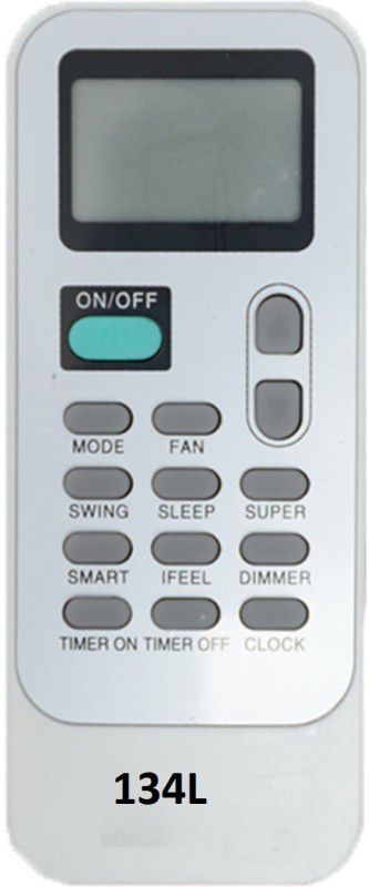 Upix SH-134L AC Remote Compatible for Llyod AC (EXACTLY SAME REMOTE WILL ONLY WORK) Remote Controller  (White)