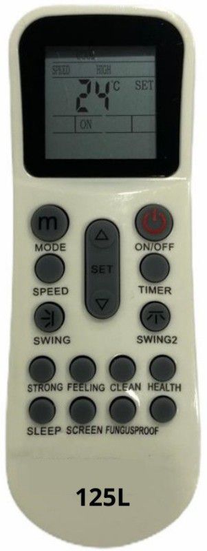 Upix SH-125L AC Remote Compatible for Llyod AC (EXACTLY SAME REMOTE WILL ONLY WORK) Remote Controller  (White)