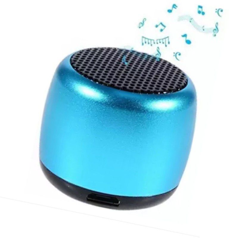 RECTITUDE 100% Good quality Bluetooth speaker pocket friendly hand free 4D sound speaker 5 W Bluetooth Speaker  (Blue, Stereo Channel)