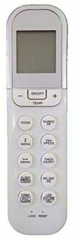Piyush REMOTE NO-196 TO AC (LONG) OLD REMOTE MUST BE SAME Remote Controller  (White)