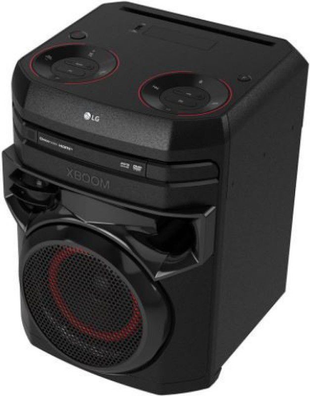 LG X-Boom ON2D with Inbuilt DVD Player Bluetooth Party Speaker  (Black, Mono Channel)