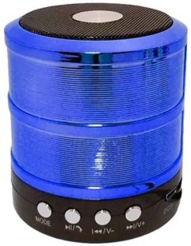 Ureka Soundbar/Wireless Speaker/Indoor Outdoor/Sound System/WS-887 Bluetooth Speaker/Mini Speaker/Music System 5 W Bluetooth Soundbar  (blue, Stereo Channel)