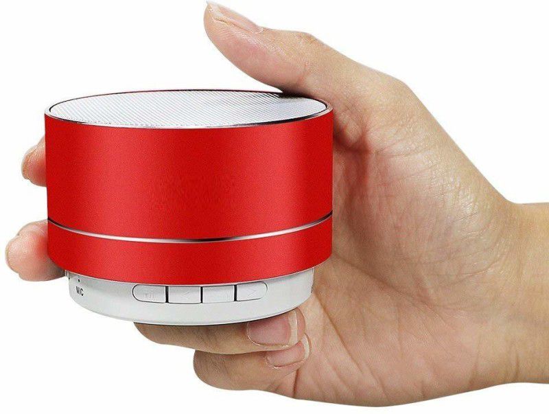 VibeX A10-Mini Bluetooth Speaker-BTs-25 10 W Bluetooth Speaker  (Ultra Red, Stereo Channel)