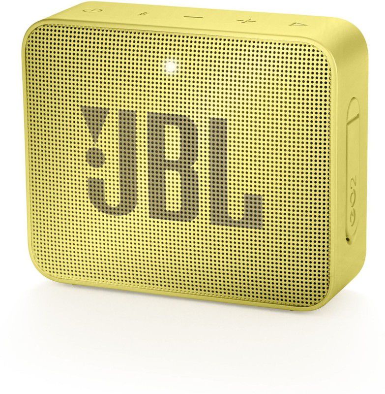 JBL GO2 Portable Bluetooth Speaker  (Yellow, Mono Channel)