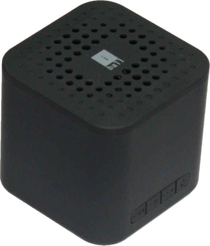 iball Musi Cube X1 - Black 3 W Bluetooth Speaker  (Black, Stereo Channel)