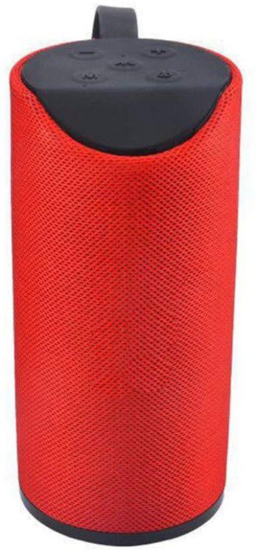 Borneo TG 113 Splashproof Mega Bass Home Speaker Compatible R1 10 W Bluetooth Speaker  (Red, Stereo Channel)
