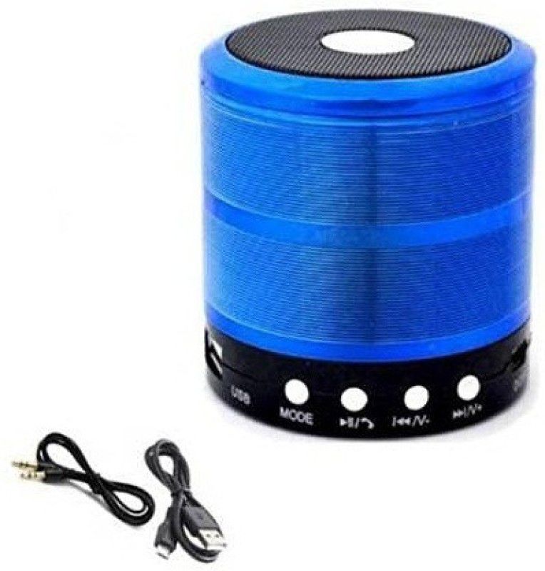VibeX WS-887 Bluetooth Speaker-TJ924 10 W Bluetooth Speaker  (Smart Blue, Stereo Channel)