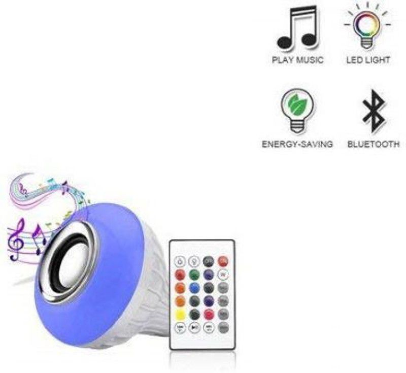 VibeX ®XVII - DC528 - Speaker RGB Changing Color Lamp Built 2 W Bluetooth Speaker  (Vintage Grey, Stereo Channel)