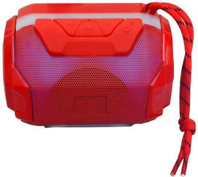 Treadmill A005 Bluetooth Speaker High Power Sound Blast,Mini, Thunder Sound Wireless 10 W 10 W Bluetooth Party Speaker  (Red, 4.1 Channel)