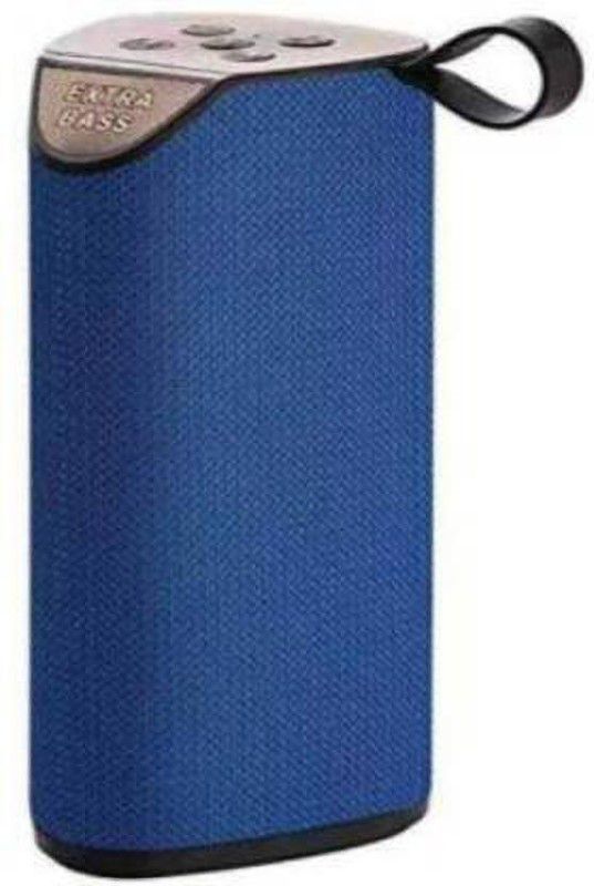 KAM Extra Bass Splashproof Bluetooth Speaker Multi-Function Indoor & Outdoor for Mobile/Tablet/Laptop 5 W Bluetooth Speaker  (Blue, 5.1 Channel)