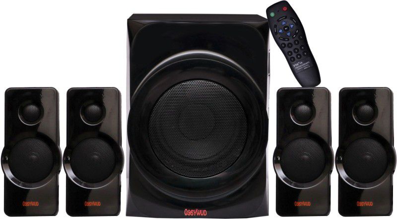 Ossywud 4.1 Bluetooth Home Theatre System / Speakers 80 W Bluetooth Home Theatre  (Black, 4.1 Channel)