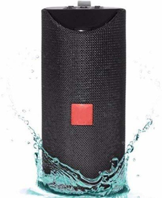 wazny Splashproof Portable Wireless Speaker with USB, Aux, SD Card Support Compatible with All Devices, Bluetooth Speaker 10 W Bluetooth Speaker  (Black, 4.2 Channel)