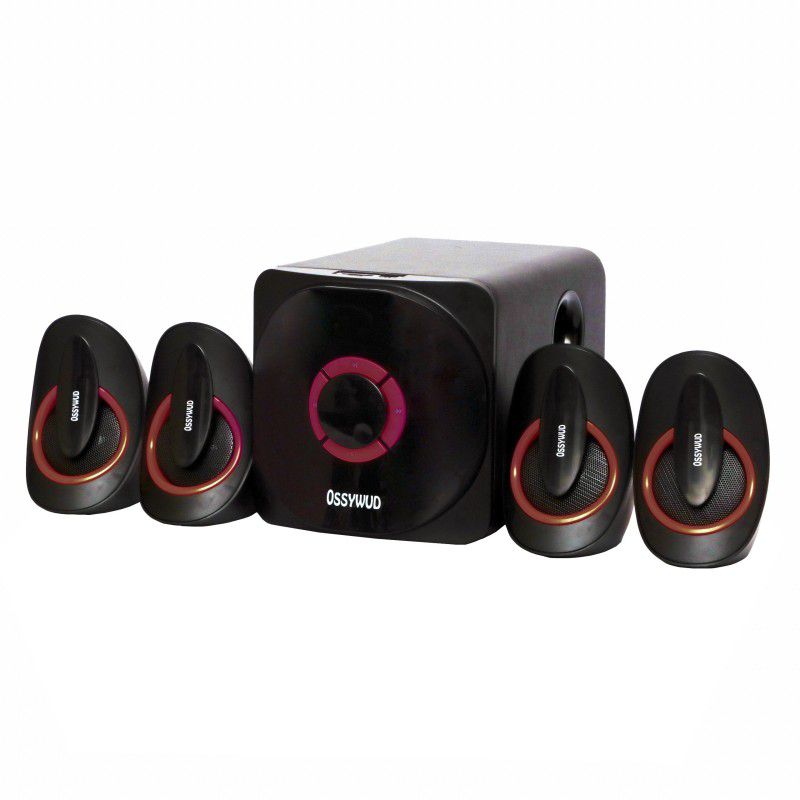 Ossywud 4.1 Bluetooth Home Theatre System / Speakers 60 W Bluetooth Home Theatre  (Black, 4.1 Channel)