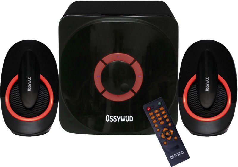 Ossywud 2.1 Bluetooth Home Theatre System / Speakers 40 W Bluetooth Home Theatre  (Black, 2.1.2 Channel)