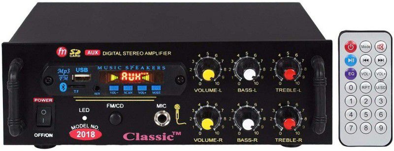 CLASSIC GOLD Metal Amp-Bt-999 Speaker (Black) 2 Soundbar  (Home Theatre System)