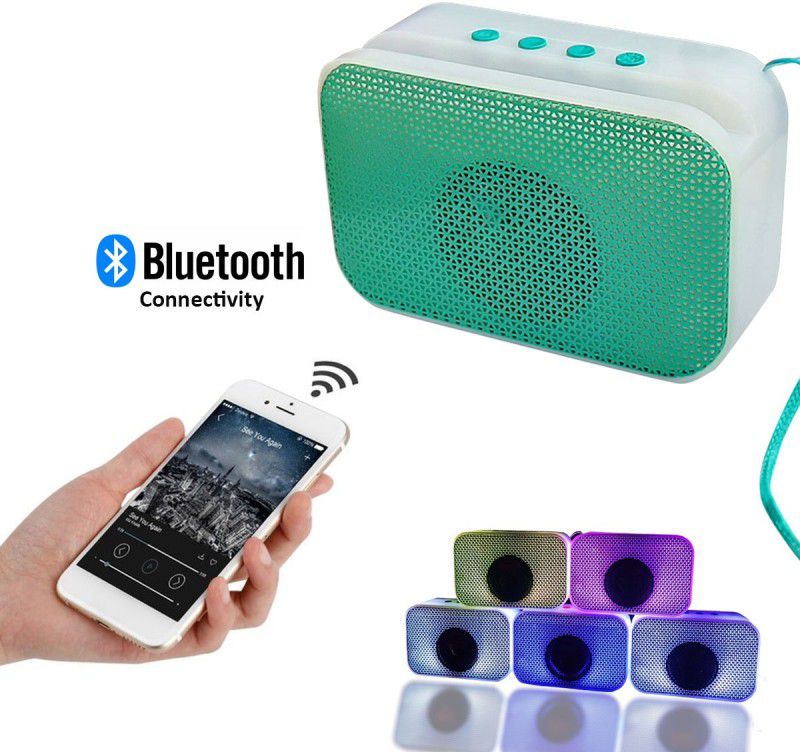 ZOKMOB High Sound Quality 1200Mah Rechargeable Battery ForParty,Travelling,Home&Outdoor 5 W Bluetooth Speaker  (Multicolor, Stereo Channel)