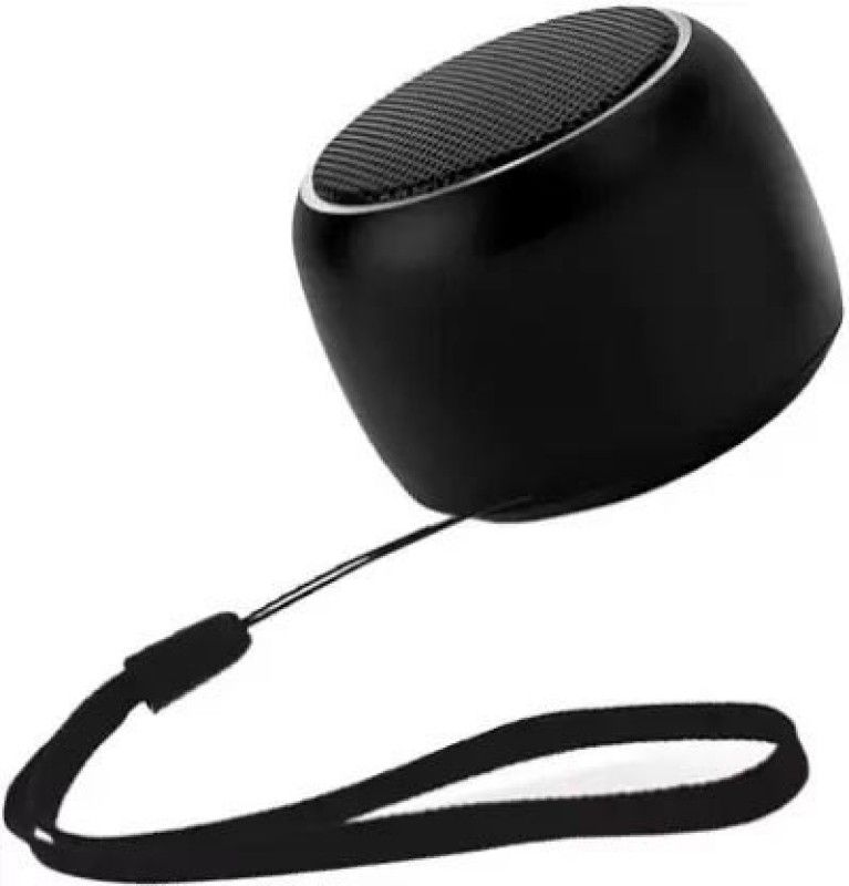 Dilurban Good Quality New Arrival Coin Size Mini Metal Wireless Bluetooth Speaker 2 W Bluetooth Speaker 2 W Bluetooth Speaker  (Black, Stereo Channel)