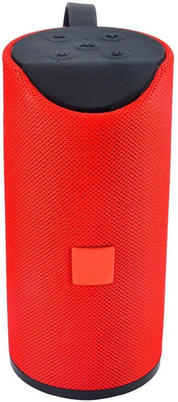 F FERONS Top Selling Ultra High Bass Sound Subwoofer Rechargeable Multimedia Portable Wireless Mobile/Laptop/Desktop 10 W Bluetooth Speaker  (Red, Stereo Channel)