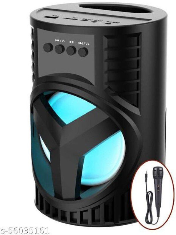 IMMUTABLE 87 |Best Quality Ws-03 Speaker Bluetooth Speaker 3D Sound Stereo Bass Wireless Bluetooth Rechargeable Speaker Outdoor/Home Audio Bluetooth Speaker 10 W Bluetooth Speaker  (Black, Mono Channel)