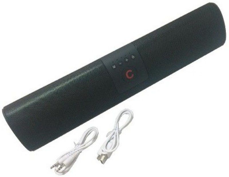 A CONNECT Z S8-Stud ZRAR-211 10 W Portable Bluetooth Speaker  (Black, 2.1 Channel)