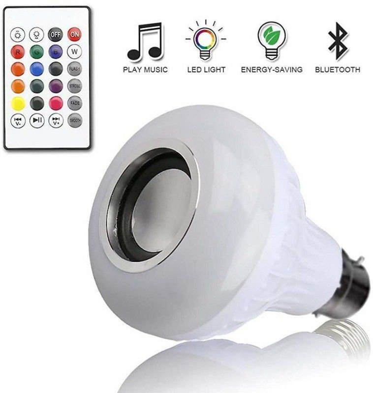 JTSN Led Music Bulb Wireless Ultra Sound Bluetooth Speaker Smart Bulb