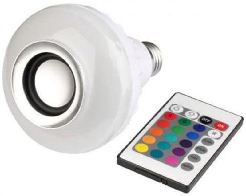Twixxle XXI™-167-SW-Multicolor Light Bulb with Bluetooth Speaker and Remort Control Smart Bulb