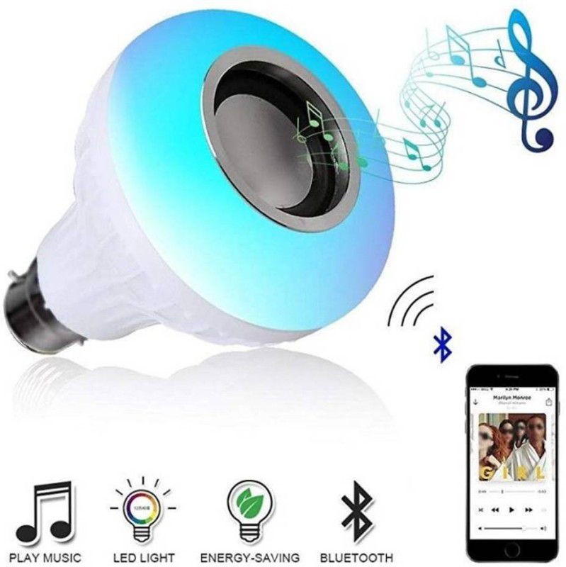 Motile 7W Multicolor Bulb With Bluetooth Music Smart Bulb