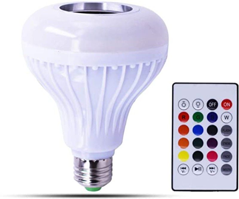 GUGGU ANJ_302_Led Wireless Light Bulb Speaker Base Color Changing With Remote Control Smart Bulb