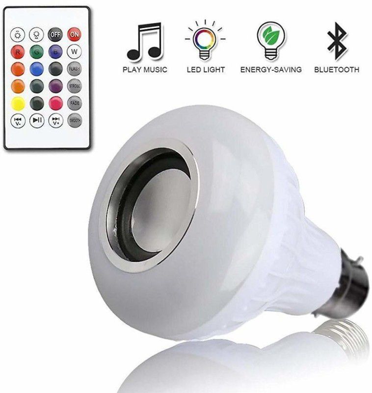 VibeX Smart Speaker LED Music Light Bulb Lamp with Remote Control -S2 Smart Bulb