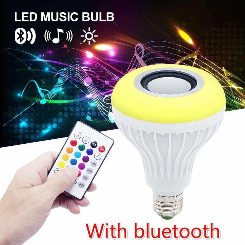Explorer ™ LED Multicolor Light Bulb with Bluetooth Speaker and Remote Control Smart Bulb