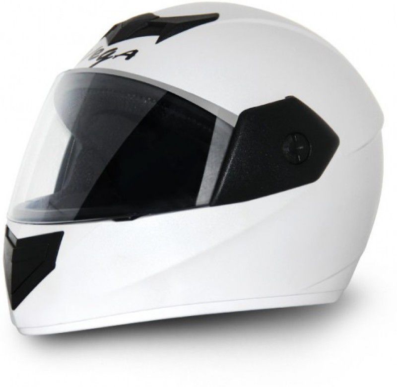 VEGA Cliff Air Motorbike Helmet  (White)