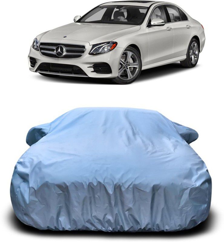 Genipap Car Cover For Mercedes Benz E350 (With Mirror Pockets)  (Silver)