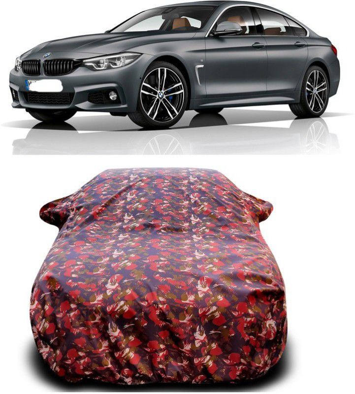 Genipap Car Cover For BMW Gran Coupe (With Mirror Pockets)  (Multicolor)