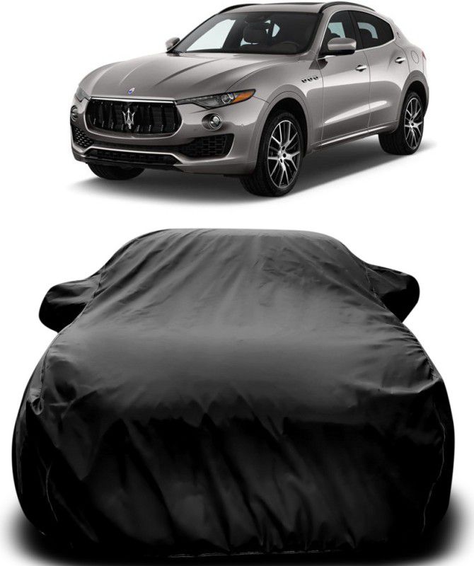 Genipap Car Cover For Maserati Levante (With Mirror Pockets)  (Black)