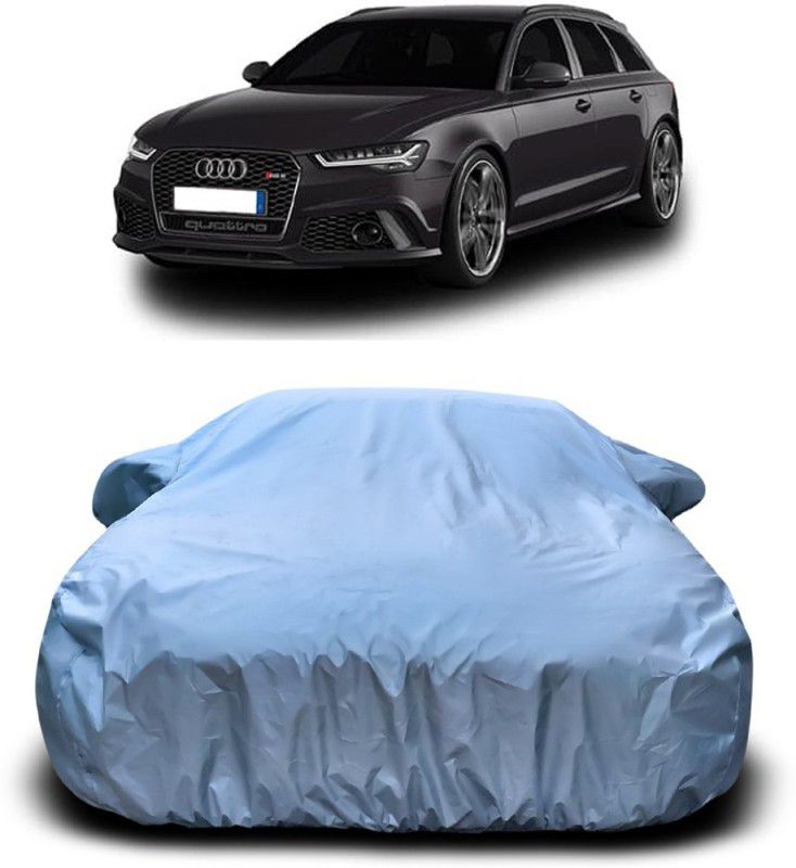 Genipap Car Cover For Audi RS6 (With Mirror Pockets)  (Silver)