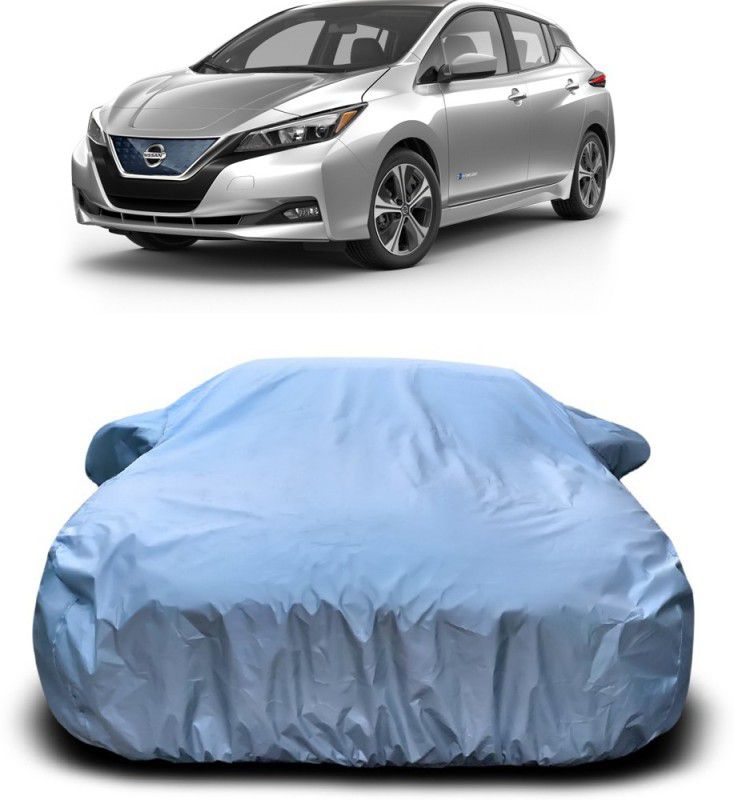 Genipap Car Cover For Nissan Leaf (With Mirror Pockets)  (Silver)