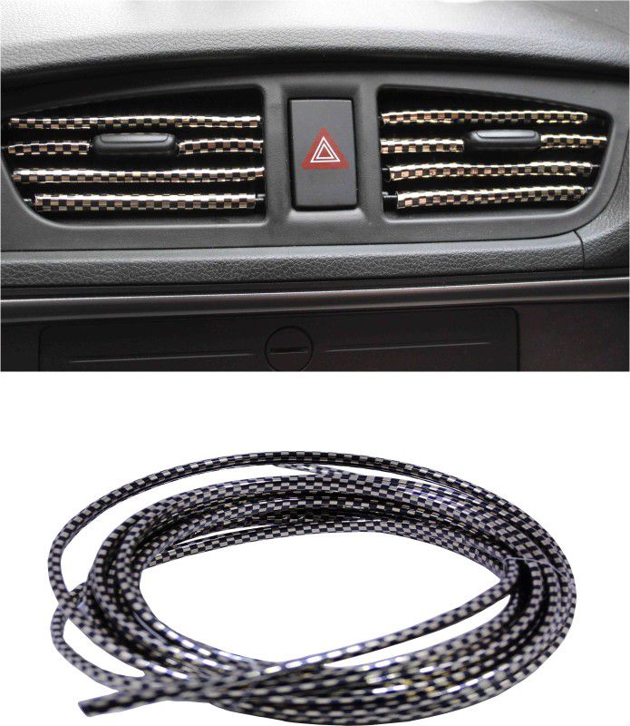 Love Me Car-Styling Interior Grill Air Vent Car Beading Roll Car Beading Roll For Bumper, Window, Grill and Garnish Cover  (5 m)