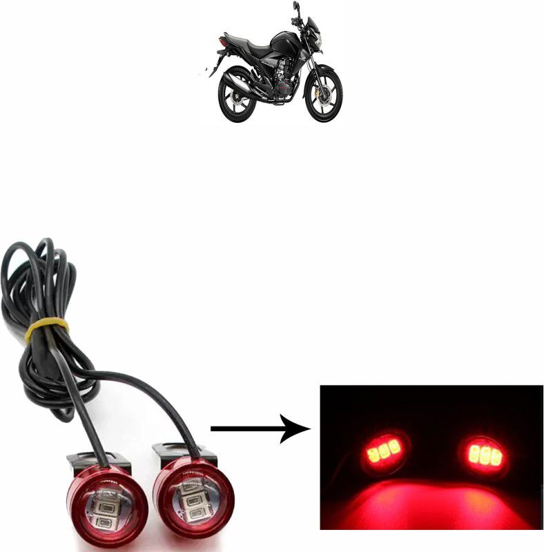 Vagary WATERPROOF BLINKING LIGHT WITH 3 MODES-150 Brake Light, Tail Light, License Plate Light, Parking Light Motorbike LED for Honda (12 V, 10 W)  (CBF150, Pack of 2)