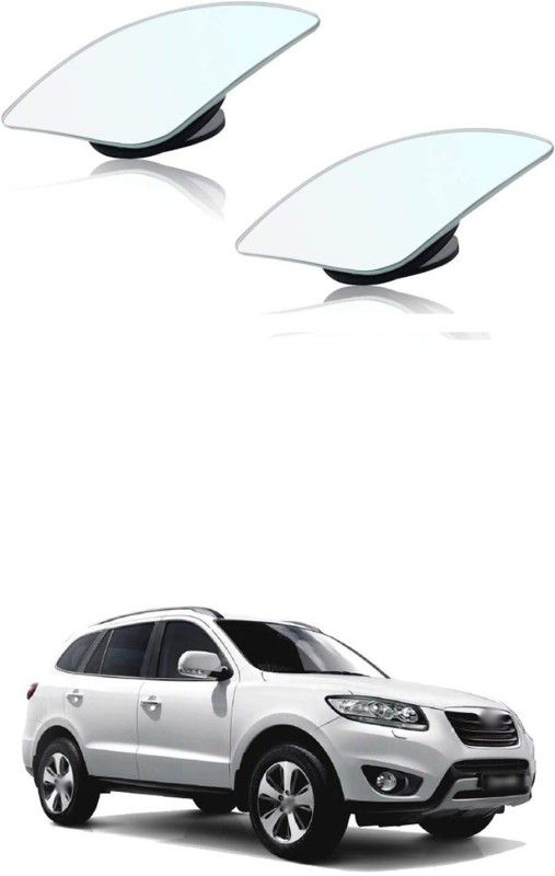 autoformonix Manual Blind Spot Mirror For Hyundai SantaFe  (Left, Right)