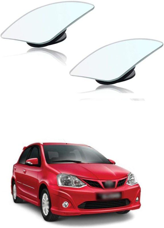 autoformonix Manual Blind Spot Mirror For Toyota Etios Liva  (Left, Right)