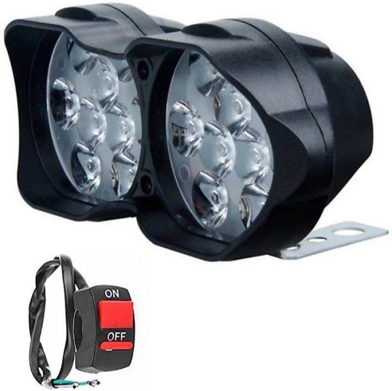 ELECTRIBLES Ko 9LED1125 Fog Lamp Motorbike LED for Hero (12 V, 10 W)  (HF Dawan, Pack of 2)
