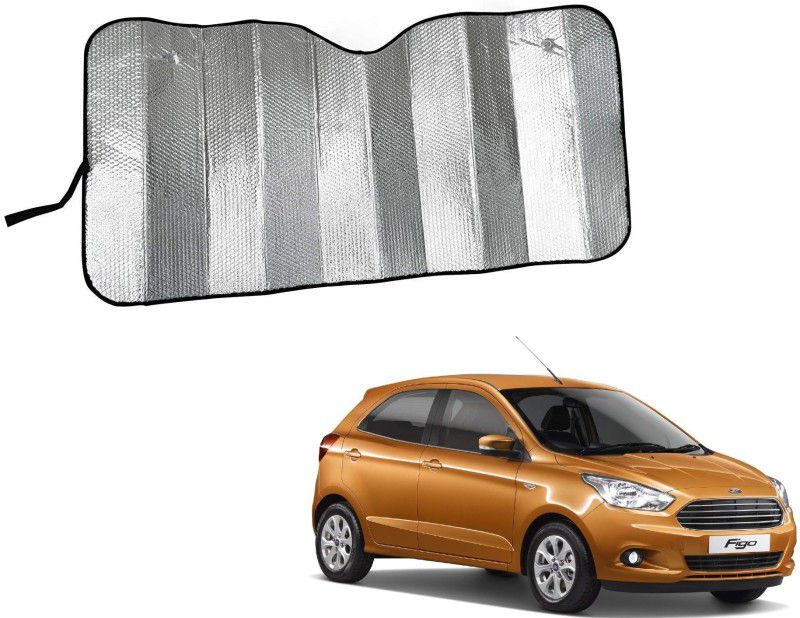 Auto Car Winner Dashboard Sun Shade For Ford Figo  (Silver)